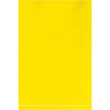 6 x 9" - 2 Mil Yellow Flat Poly Bags (100 Pack)