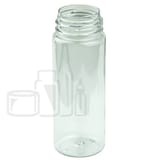 6oz Clear PET Plastic Cylinder Foamer Bottle 43mm (351/Case)