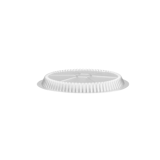 7" Clear Round Plastic Dome Lid - (500/Case)
