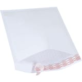 8 1/2 x 12" White #2 Self-Seal Bubble Mailers (25 Pack)