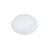 8" Clear Round Plastic Dome Lid - (500/Case) V33012
