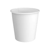 8 oz Paper Hot Cup, Single Wall, White - (1000/Case)