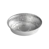8" Round Foil Take-Out Pan - (500/Case)