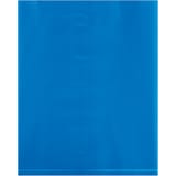 8 x 10" - 2 Mil Blue Flat Poly Bags (100 Pack)