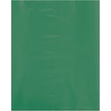 8 x 10" - 2 Mil Green Flat Poly Bags (100 Pack)