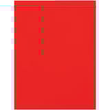 8 x 10" - 2 Mil Red Reclosable Poly Bags