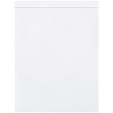 8 x 10" - 2 Mil White Reclosable Poly Bags
