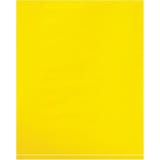 8 x 10" - 2 Mil Yellow Flat Poly Bags (100 Pack)