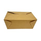 80 oz. Kraft Paper Take-Out Box​, #4 - (160/Case)
