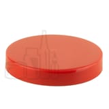89-400 Red PP Plastic Smooth Skirt Continuous Thread Lined Closure, HS035/20 SFYP Foam Liner - (640/case)