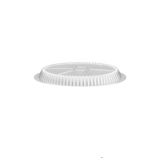 8" Clear Round Plastic Dome Lid - (500/Case)