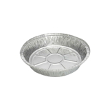 8" Round Heavy Weight Foil Take-Out Pan - (500/Case)
