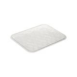 #8S Clear PET Plastic Meat Tray, 10" × 8" × 9/16" - (250/Case)