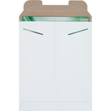 9 3/4 x 12 1/4" White Stayflats® Mailers