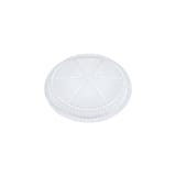 9" Clear Round Plastic Dome Lid - (500/Case) 2046DL