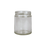 9 oz. Clear Glass 70-400 Straight Sided Round Jar - (24 /Case)