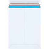 9 x 11 1/2" White Self-Seal Stayflats Plus® Mailers (25 Pack)