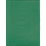 9 x 12" - 2 Mil Green Flat Poly Bags