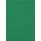 9 x 12" - 2 Mil Green Reclosable Poly Bags