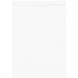 9 x 12" - 2 Mil White Reclosable Poly Bags