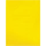 9 x 12" - 2 Mil Yellow Flat Poly Bags