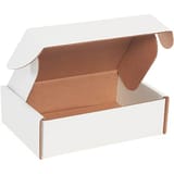 9 x 6 1/2 x 2 3/4" White Deluxe Literature Mailers
