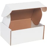 9 x 6 1/2 x 4" White Deluxe Literature Mailers
