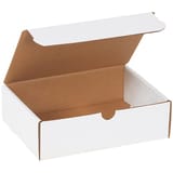 9 x 6 x 2" (25 Pack) White Literature Mailers