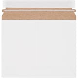 9 x 7" White Stayflats Lite® Mailers