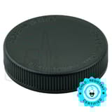 Black CRC (Child Resistant Closure) Cap 70-400 FS 5-8 .020 PS HIS LINER SFYP (530/case)