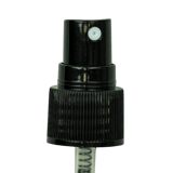 Black Fine Mist Sprayer Ribbed Skirt 20-410 5.5(2500/case)