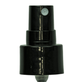 Black Fine Mist Sprayer Smooth Skirt 24-410 5.38 inch Dip Tube - Gray Hood(1500/case)