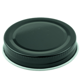 Black Metal 58-400 Lid with standard plastisol liner (2500/Case)