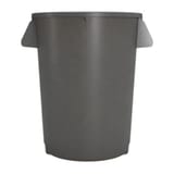Carlisle 84103223 - Bronco 32 Gallon Round Trash Can - Gray