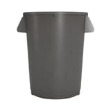 Carlisle 84104423 - Bronco 44 Gallon Round Trash Can - Gray