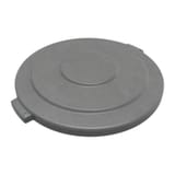 Carlisle 84104523 - Bronco 44 Gallon Round Trash Can Lid - Gray