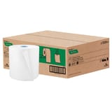 Cascades PRO Perform White Roll Paper Towel, 1-Ply, 1050 feet - (6/Case) T220