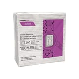 Cascades PRO Select 16" x 15" 1-Ply White Dinner Napkin, 1/8 Fold - (3000/Case) N050
