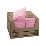 Chicopee Chix Pink Competitive Foodservice Wet Wiper, 11 1/2" x 24" - (200/Case) 8507