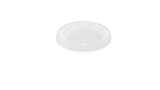 Clear Plastic Lids for 0.75 oz. & 1 oz. Portion Cups / Souffle Cups - (2500/Case)