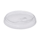 Clear Strawless Sip Lid for PET Plastic Cold Cup, Fits 16 oz - (1000/Case)