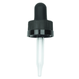 CRC (Child Resistant Closure) Dropper Black 58mm 18-400 (1400/Case)