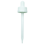 CRC (Child Resistant Closure) Dropper - White - 109mm 22-400(1000/case)
