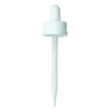 CRC (Child Resistant Closure) Dropper - White - 91mm 20-400(1400/case)