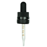 CRC/TE Super Dropper - Black - 65mm - 18-415 with markings(1400/case)