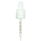 CRC/TE Super Dropper - White with Measurement Markings on Pipette - 77mm 18-415(1400/case)