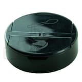 CT Cap - Smooth - Black - 63-485 - FLAPPER 63 485, SRN 300/POUR BLACK 7783 FS5- 4 .008 C1S/.002R1 ENG "SFF" BLACK PRINT 4 7/8" TT