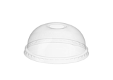 Clear 12-24 oz. PET Cold Cup Dome Lids - (1000/Case)
