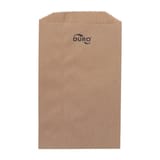 Duro 6 1/4" x 9 1/4" Brown Merchandise Paper Bag 30#BW - (3000/Case) (14926)