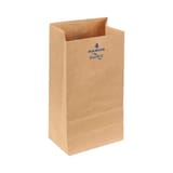 Duro Bulwark 4 lb. Extra Heavy Duty Natural Kraft Paper Grocery Bag, 52#BW - (400/Case) 71004
